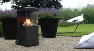 Parasol chauffant au gaz