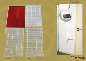 Kit de plancher chauffant sur module électrique