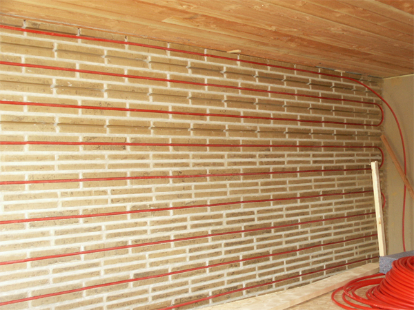 Le mur chauffant