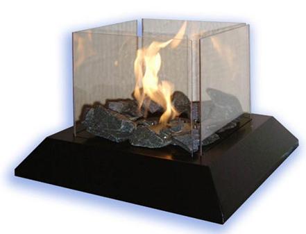 Cheminée murale au bioéthanol