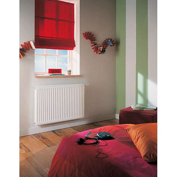 Radiateur en acier à panneaux horizontal